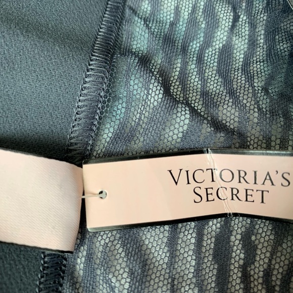 🍉Victoria’s Secret panties, semi sheer, dark grey, tiger print, L, NWT - Picture 6 of 7